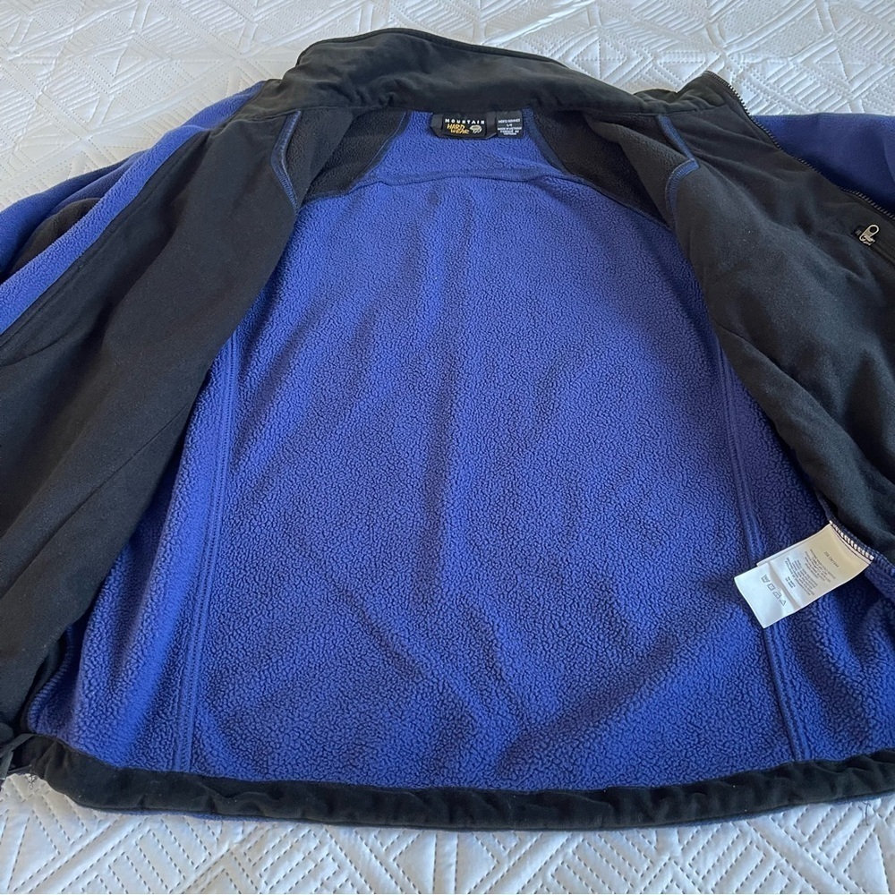 Mountain Hardwear Mens Full Zip Fleece Jacket Size Large - Picture 10 of 11